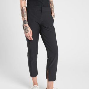 Athleta Stellar Crop Trouser Black Size 2